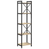 Bookshelf Sonoma Oak 40 x 30 x 155 cm Engineered Wood 868354