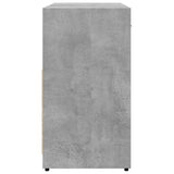 Bathroom Sink Cabinet Concrete Grey 60x33x60 cm Engineered Wood 856038