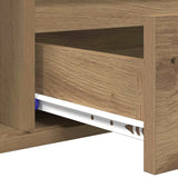 Coffee Table Artisan Oak 90 x 49 x 45 cm Engineered Wood 881052