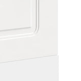 Dishwasher Panel Kalmar High Gloss White 60x1.5x57 cm Engineered Wood 853659
