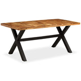 Dining Table Solid Acacia and Mango Wood 180x90x76 cm 245640