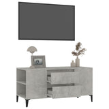 TV Cabinet Concrete Grey 102x44.5x50 cm Engineered Wood 819608