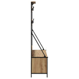 Clothes Rack Artisan Oak 100 x 41 x 184 cm Engineered Wood 882890