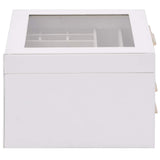 Jewellery Box 3-Layer White 23x20.5x14 cm 4103557