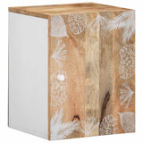 Bathroom Hanging Cabinet 38x33.5x48 cm Solid Wood Mango 4018684