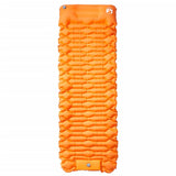 Self Inflating Camping Mattress with Pillow 1-Person Orange 4007104
