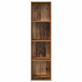 TV Cabinet Set Old Wood 37 x 37 x 142.5 cm Engineered Wood 875084