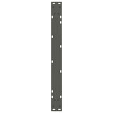 Dining Table Legs V-Shape 3 pcs Anthracite 80x cm Steel 4012666