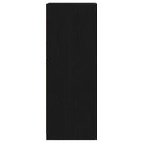 LED Sideboard Black 41 x 37 x 100 cm Engineered Wood 863026