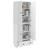 Cabinet Set 2 pcs High Gloss White 66 x 34.5 x 95 cm 3416353
