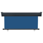 ZNTS Balcony Side Awning 165x250 cm Blue 48432