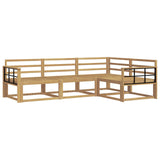 Outdoor Sofa Set 4 pcs White 247.5 x 168.5 x 73 cm 3386383