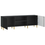 TV Cabinet Black 150 x 31 x 50 cm Engineered Wood 894686