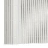 Garden Fence Double-Sided White 1,8x5 m PVC 42002623