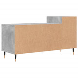 TV Cabinet Concrete Grey 100x35x55 cm Engineered Wood 831312