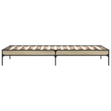 Bed Frame without Mattress Sonoma Oak 90x200 cm 845032