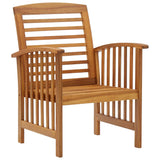 ZNTS 5 Piece Garden Lounge Set Solid Acacia Wood 3057974