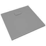 Shower Base Tray SMC Grey 90x80 cm 148932