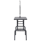 ZNTS Adjustable Dog Grooming Table with 1 Loop and Basket 171067
