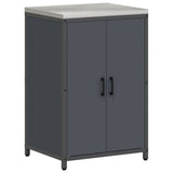 Kitchen Storage Set HATTEM 2 pcs Anthracite Cold-rolled Steel 3392689