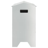Livestock Feeding Trough Silver 79 x 35 x 62 cm 874629