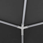 Professional Party Tent with Side Walls 4x4 m Anthracite 90 g/m 48535