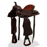 Western Horse Saddle Brown Genuine leather 17 inches 91349