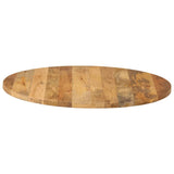 Table Top 80x3.8 cm Round Solid Wood Mango 370067