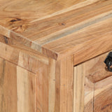 Shoe Storage Bench 85x40x45 cm Solid Acacia Wood 337826