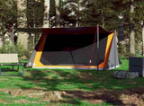 Camping Tent 2-Person Grey and Orange Waterproof 94531