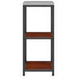 Kitchen Storage HATTEM Rusty 40 x 50 x 92 cm Steel 874974