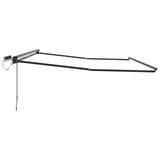 Electric Retractable Awning Frame Anthracite 4.5 x 3 m Steel 42024877
