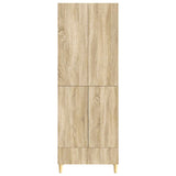 Cabinet Set 2 pcs 66 x 34.5 x 95 cm Engineered Wood 3416531