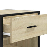 Shoe Rack Sonoma Oak 48x38x97.5 cm Engineered Wood 849210