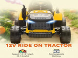 12V Ride on Tractor and Trailer with Remote Control, Music, Shifter, Start-Up Sound, for Kids Ages T3398P378931