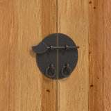 3 Piece Bathroom Furniture Set Solid Wood Pine 3223457