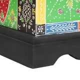 Storage Box Multicolour 40 x 30 x 30 cm Solid Mango wood 4017591