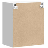 Kitchen Wall Cabinet Lucca High Gloss White Engineered Wood 853801