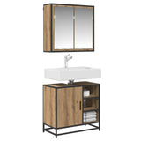 Bathroom Furniture Set 2 pcs Artisan Oak Engineered Wood 3402403