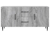 Sideboard Grey Sonoma 89 x 34.5 x 60 cm Engineered Wood 894891