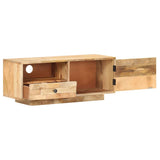 TV Cabinet 90x30x35 cm Solid Mango Wood 320466