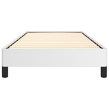 Bed Frame without Mattress White 100x203 cm Twin XL Faux Leather 346931