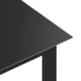 5 Piece Garden Dining Set Aluminium Anthracite 3070633