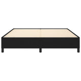Bed Frame without Mattress Black 180x200 cm Super King Super King Fabric 349862
