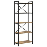 Bookshelf Artisan Oak 60 x 30 x 155 cm Engineered Wood 868388