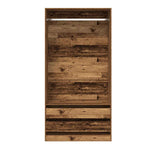 Wardrobe Old Wood 100x50x200 cm Engineered Wood 3318626
