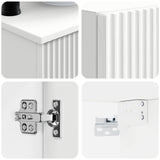 Bathroom Furniture Set 3 pcs White 33 x 34.5 x 160 cm 3406043