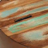 Bowl-shaped Coffee Tables 2 pcs Solid Wood Reclaimed 352050