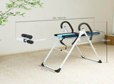 Foldable Gravity Inversion Table Back Therapy Home Fitness Bench Black T3398P349194