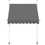 143688 Manual Retractable Awning 200 cm Anthracite
